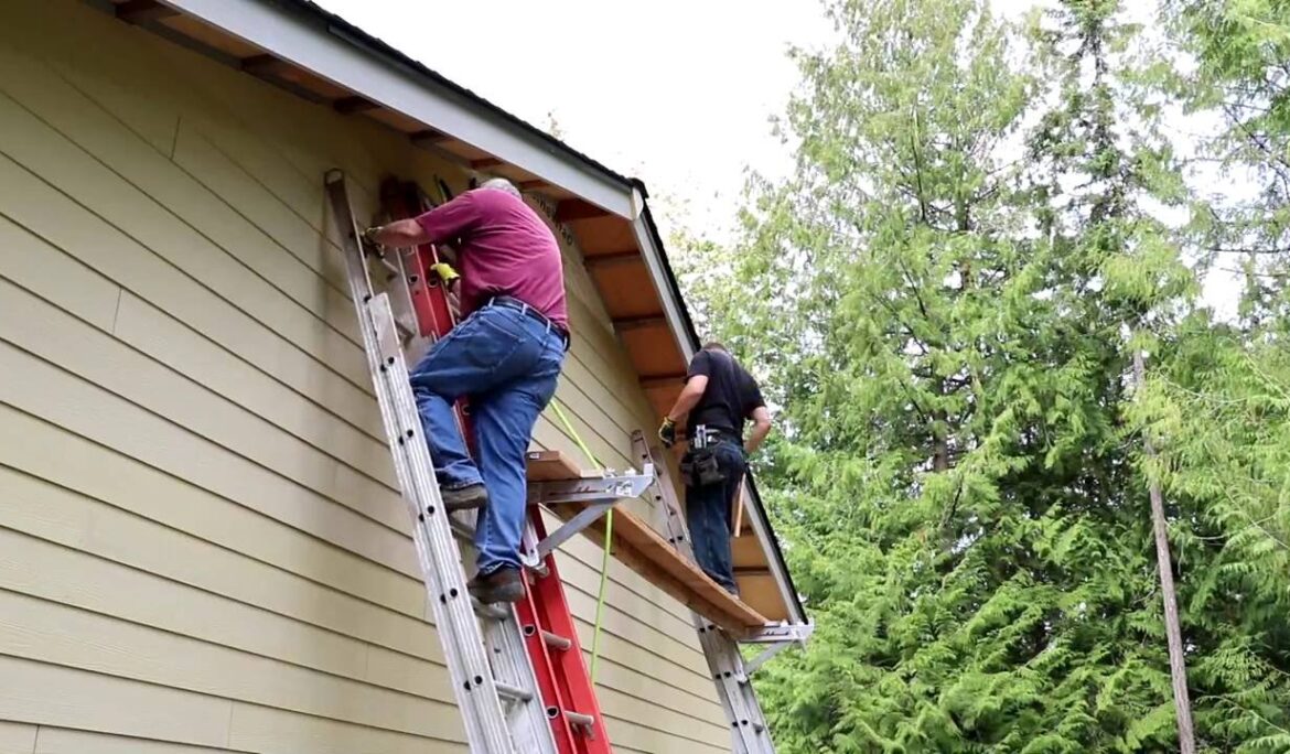 Hardie Board Plank Siding Installation